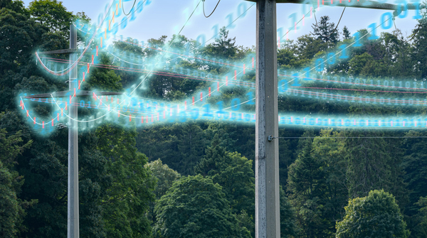 Digitalisierung der Überlandstromleitungen